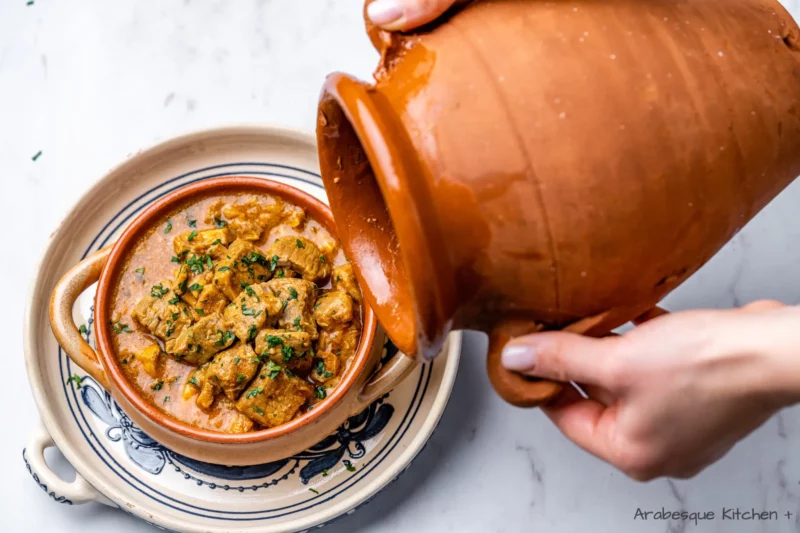Tanjia traditionnelle de Marrakech au poulet 4 prs
